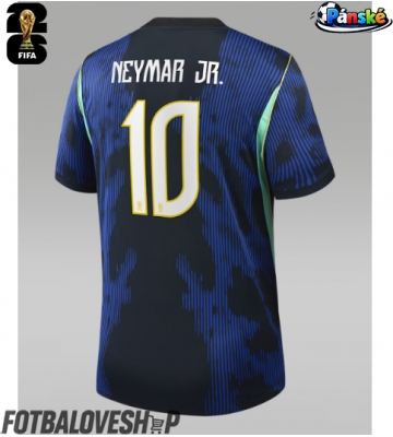 Brazílie Neymar Jr #10 Venkovní Dres MS 2026 Krátký Rukáv